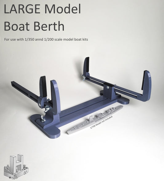 MBB2 Large Model Boat Kit Building Berth, suitable for 1/350 & 1/200 scale kits