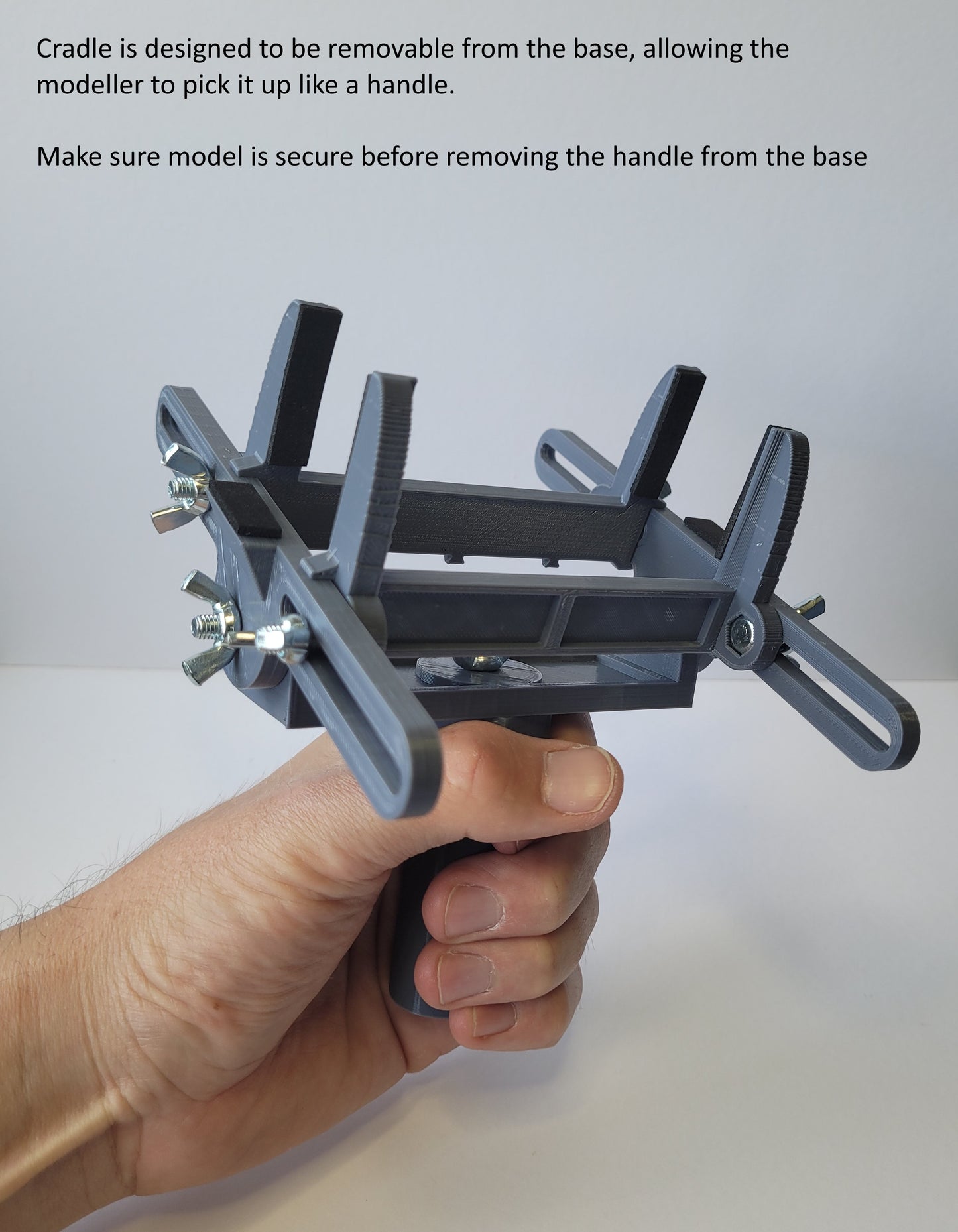 Model Railway Loco Servicing Cradle Handle multi-angle train berth stand 00 H0