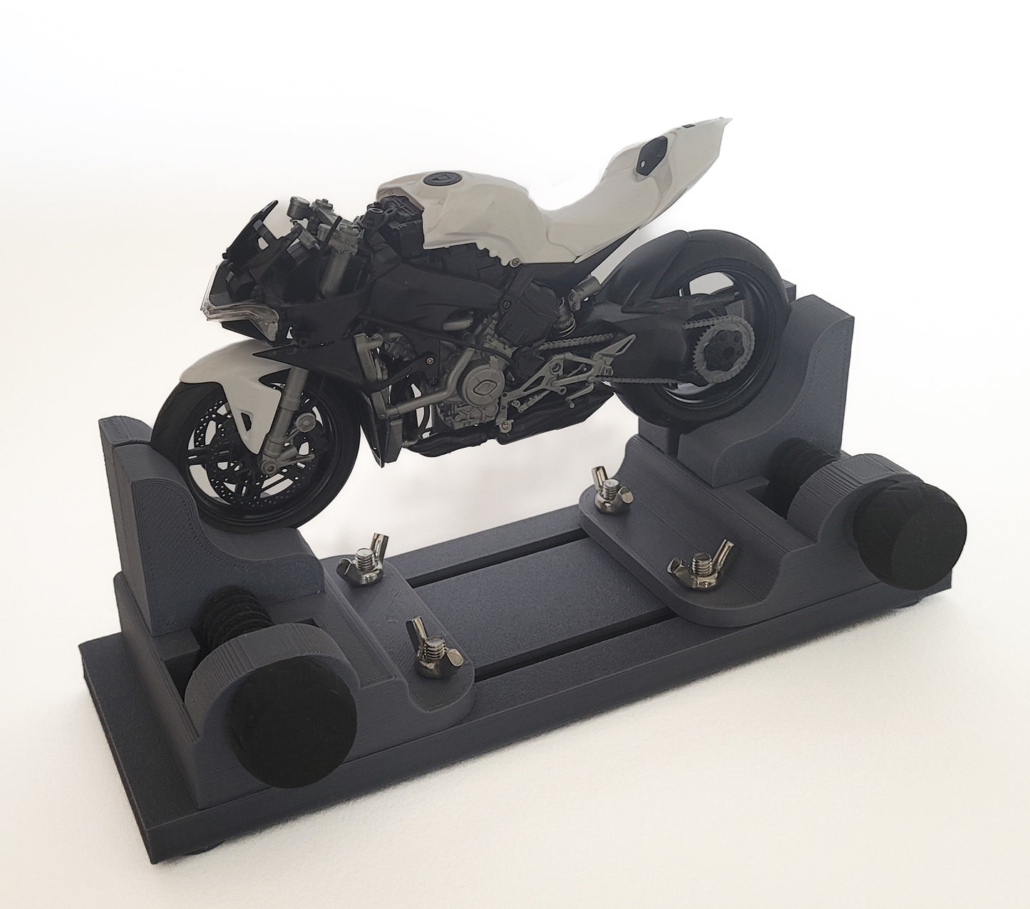 Motorcycle Model kit berth stand for 1/12 Scale Cradle Bike Adjustable build jig MMCB