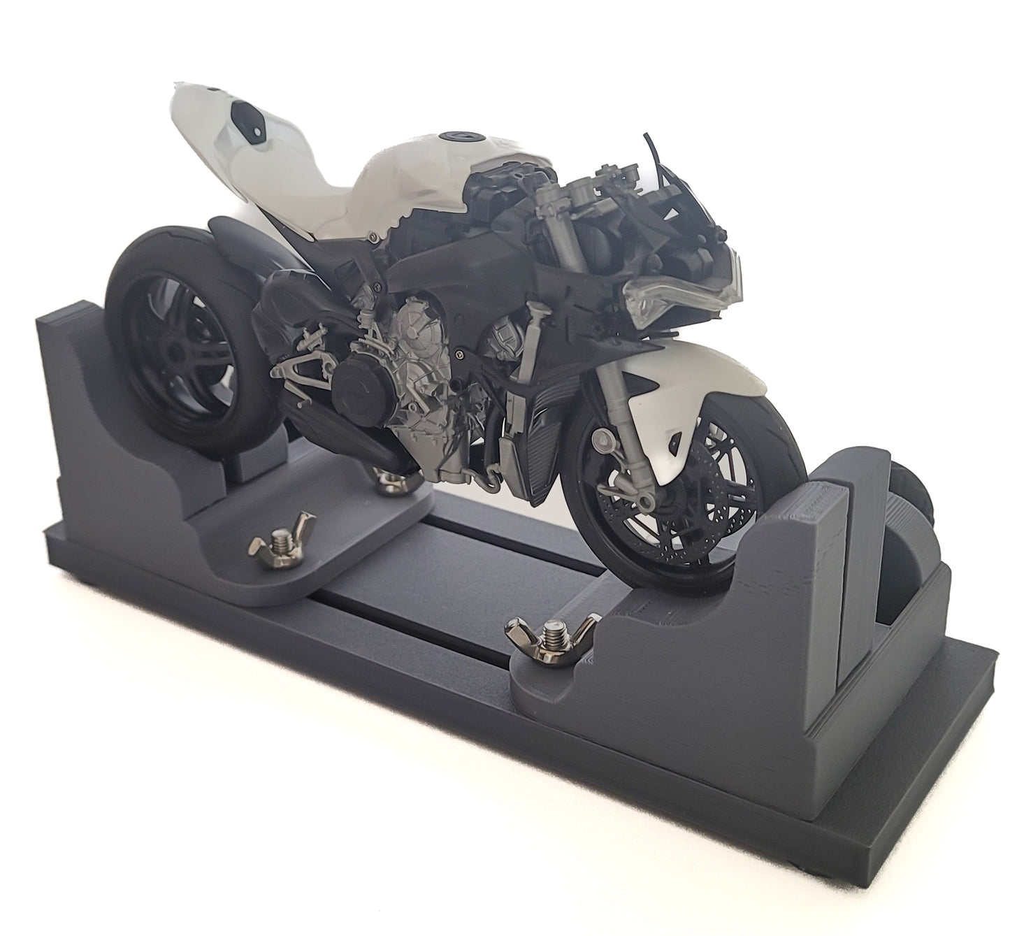 Motorcycle Model kit berth stand for 1/12 Scale Cradle Bike Adjustable build jig MMCB