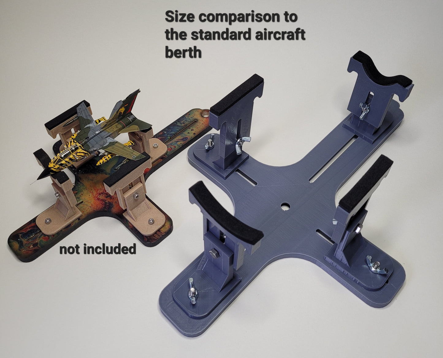 JMPB1 Model Aircraft Berth - for 1/72 - 1/24 scale plane kits