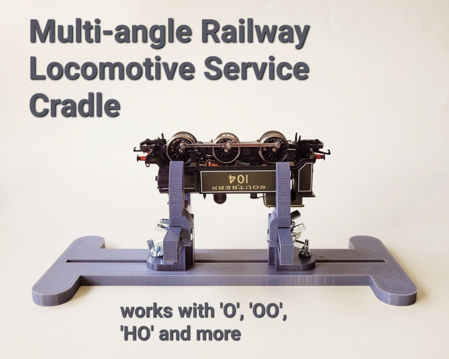 MLB1 Railway Locomotive Servicing Cradle - for 00 H0 N H0m 00-9 gauge models